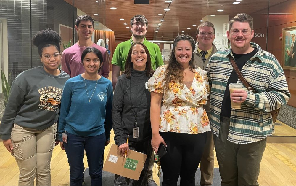 Dr. Waltz and Lab Group