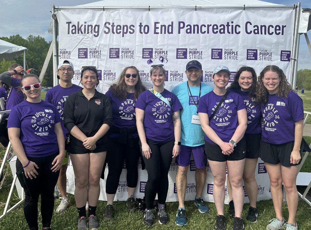Pancreas Team PanCan Purple Stride 2024 Photo of PanCan Purple Stride 2024