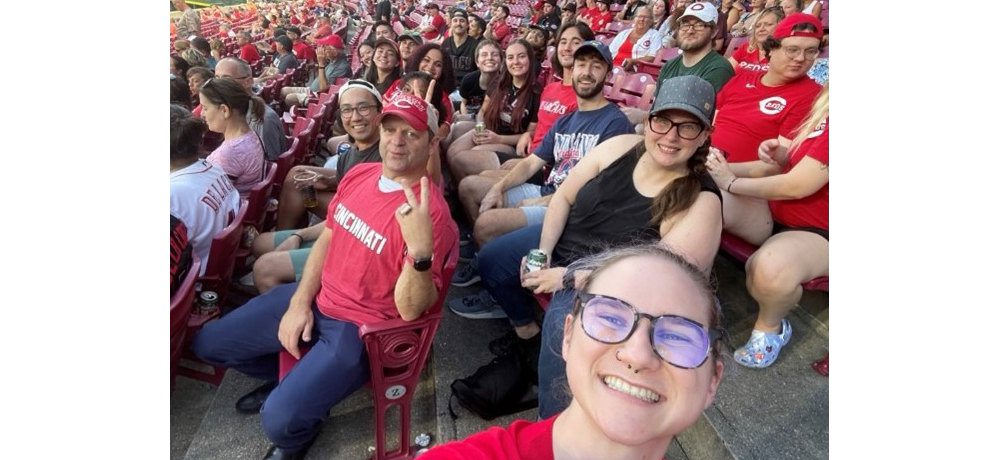 Reds Game Group at Reds Game