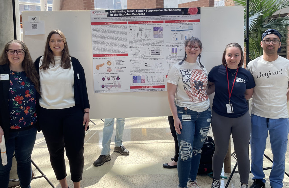 Nina 2024 senior capstone - Lab group photo Photo of Nina 2024 senior capstone