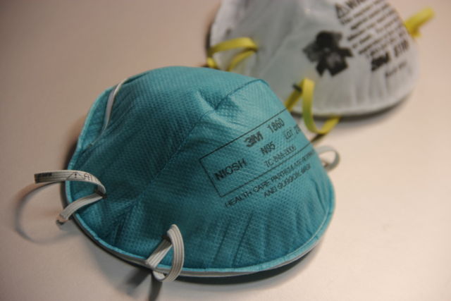 Two N95 Surgical Masks