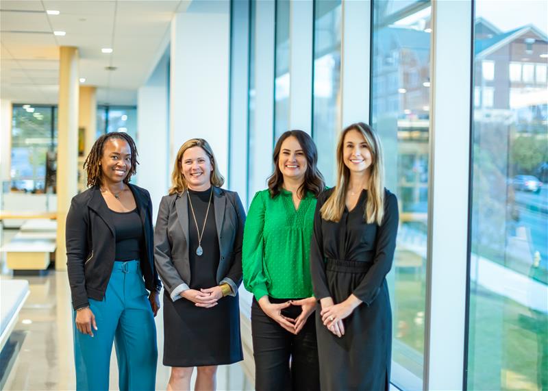 the workplace mindfulness team including Tian Philson, Sian Cotton, Meriden McGraw, Susie McDonald