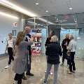group of people at the gloria yeh reception
