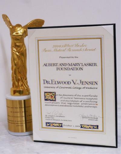 Award Jensen Lasker Award