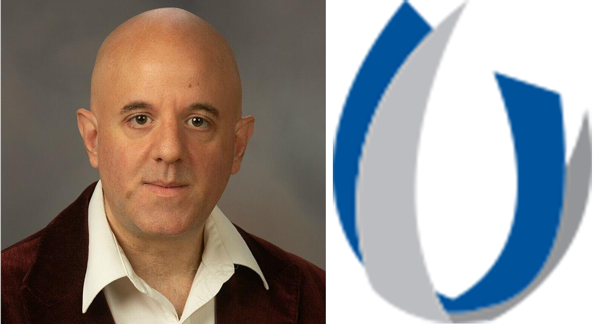 photo of Dr. Pantazopoulos and the U of Mississippi Medical Center logo