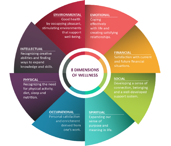 SAMHSA 8 Dimensions of Wellness