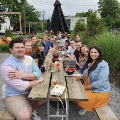 Resident Gathering For a Picnic
