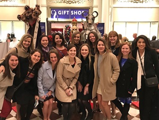 Shopping Residents on holiday shopping trip