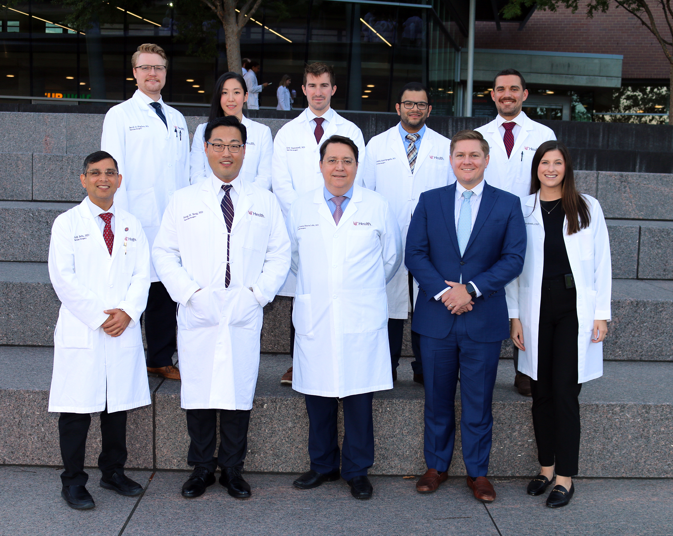 Vascular surgery group photo 2024